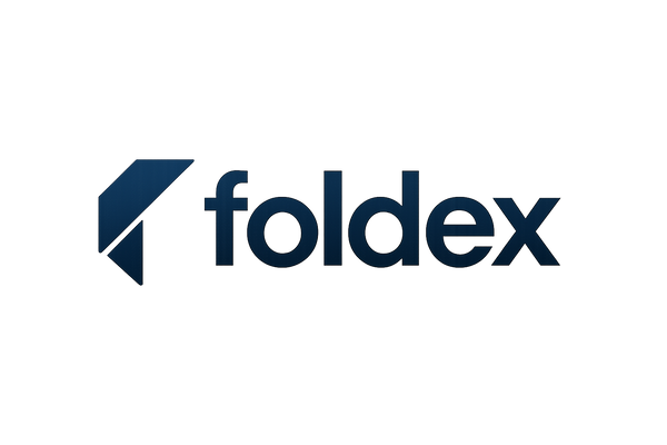 لوقو مكتوب فيه foldex